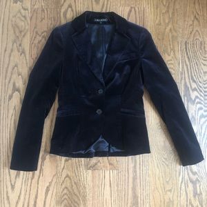 Theory Dark Purple velvet blazer